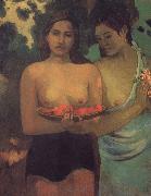 Paul Gauguin Safflower with breast oil